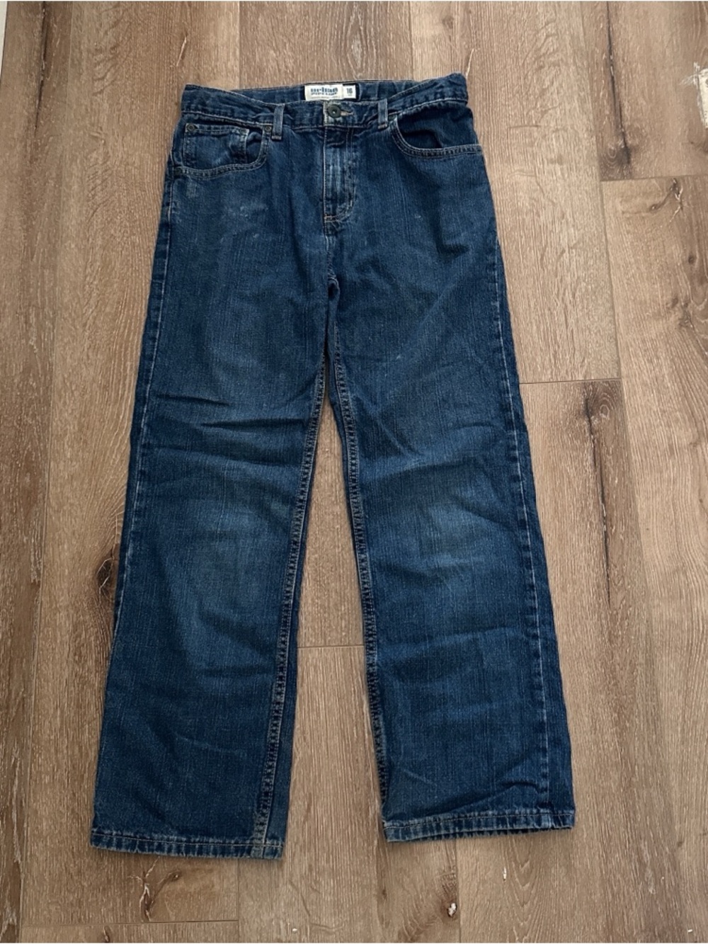 Urban Pipeline Dark Blue Straight Leg Jeans